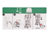 159664 Decal, Emergency Lowering | Skyjack